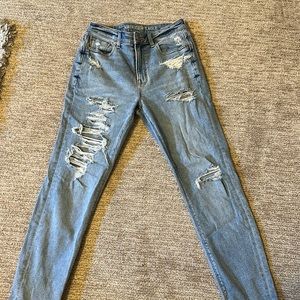 American Eagle stretch mom jeans